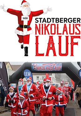 Kostümpflicht gilt für alle Teilnehmer und Helfer beim Nikolauslauf Stadtbergen.