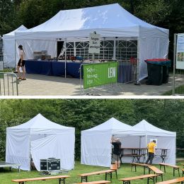 Sie können unsere Zelte und Pavillons in der Nähe von Augsburg mieten.