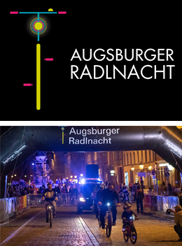 Die 4. Augsburger Radlnacht geht am 10. Juli 2021 über die Bühne.